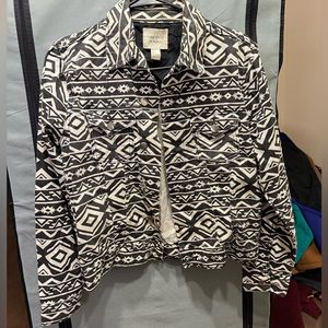 Black and White Vintage Jacket